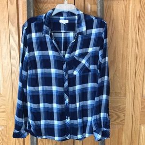 Blue flannel